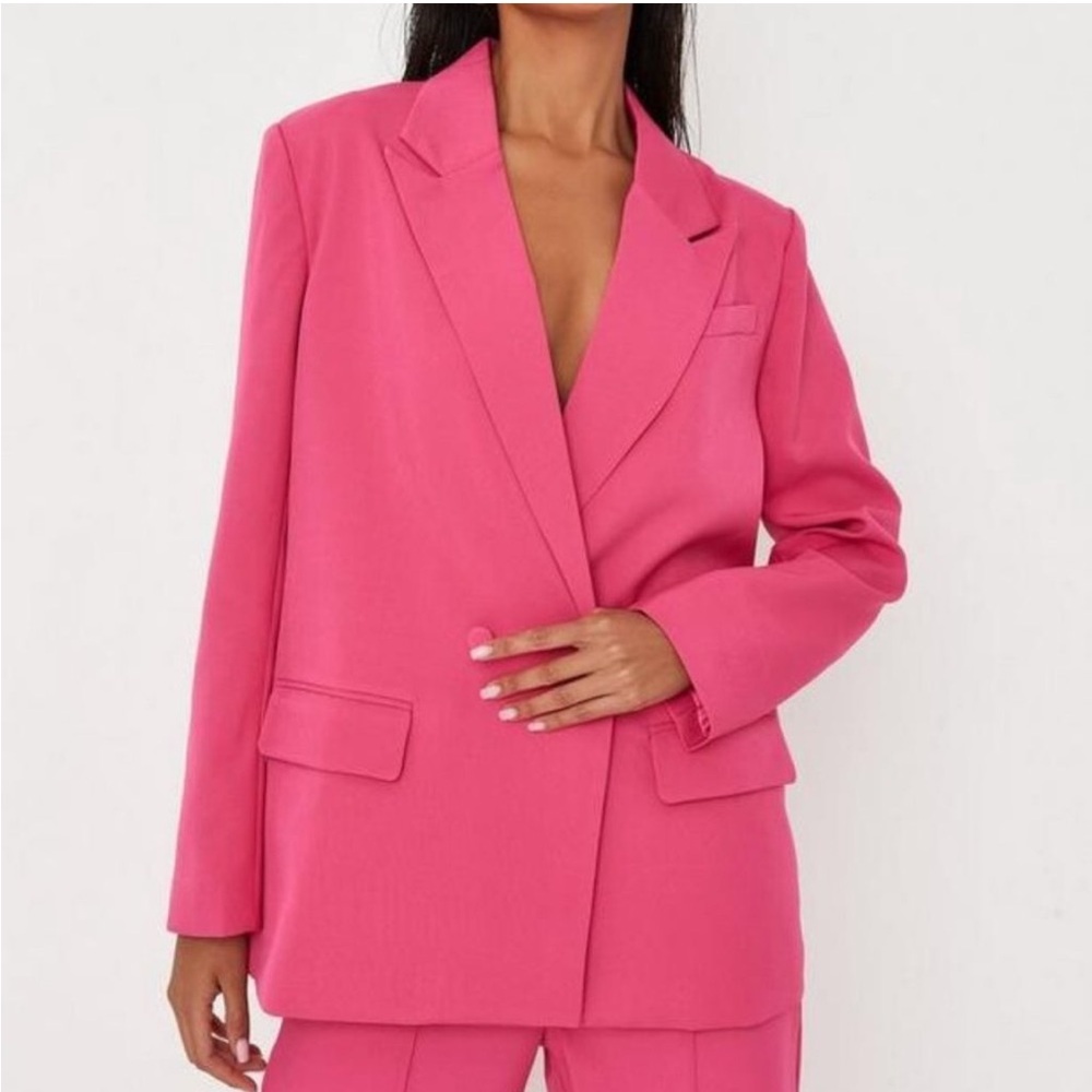 Brand new tailored oversized long line blazer, size US 4